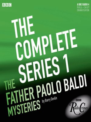 cover image of Father Paolo Baldi Mysteries  (Complete, Series 1)